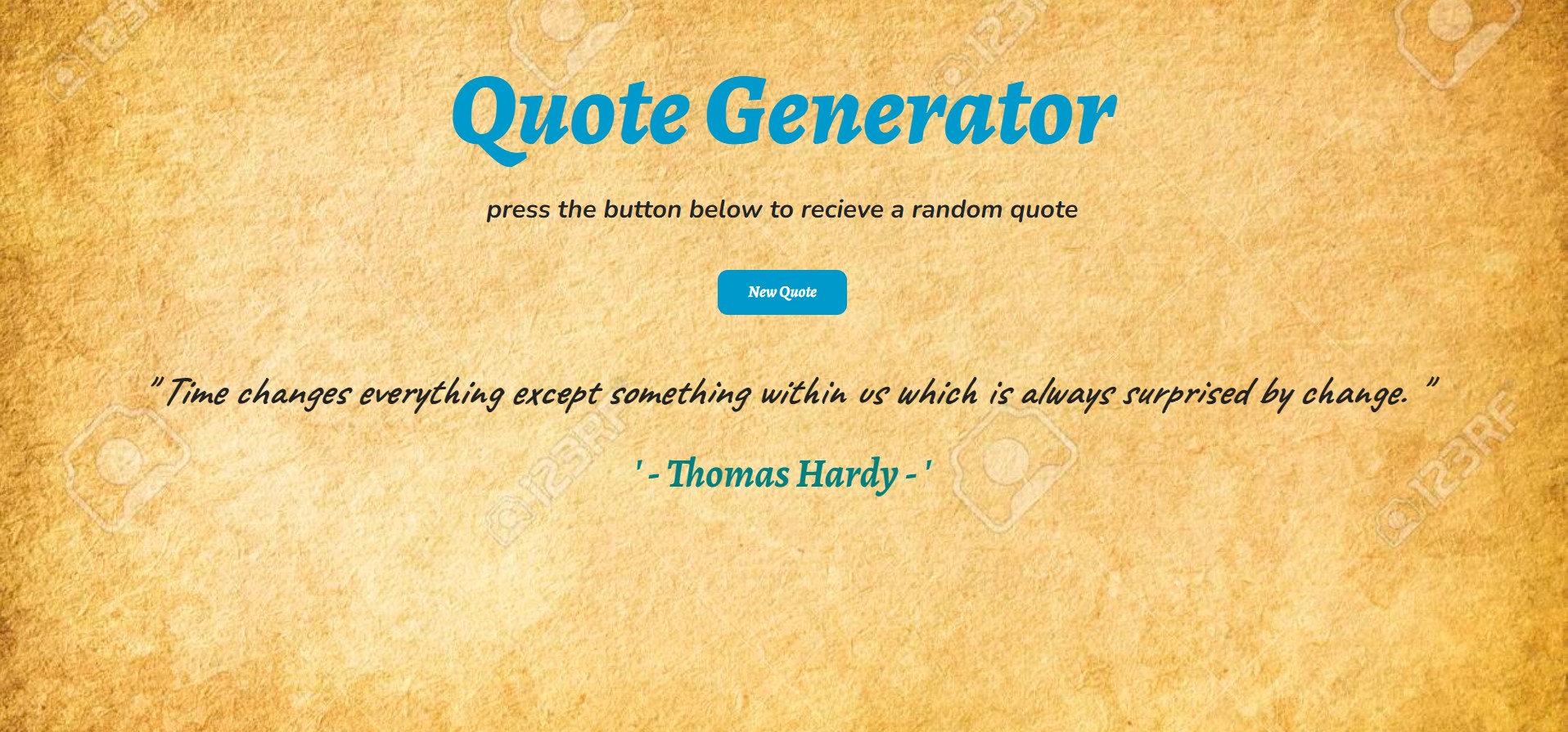 Quote Generator