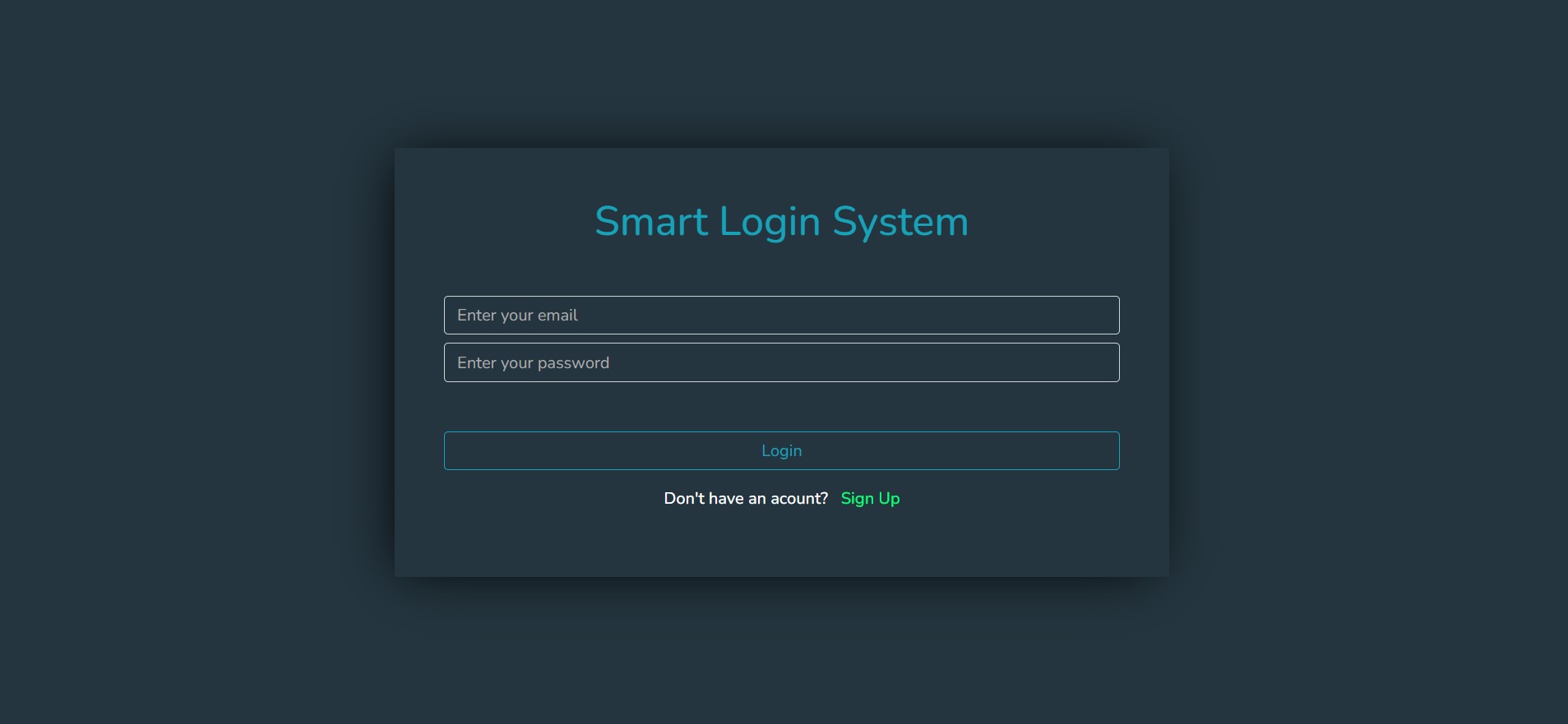 Login System