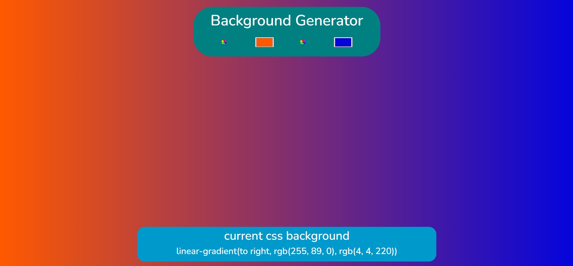 Gradient Background Generator